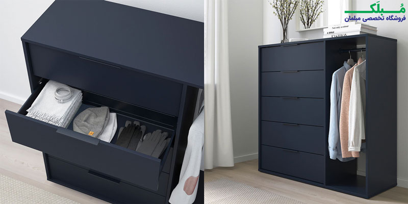 دراور 5 کشو جالباسی دار